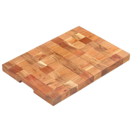 Chopping Board 50x34x3.8 Cm Solid Acacia Wood Xnlpix