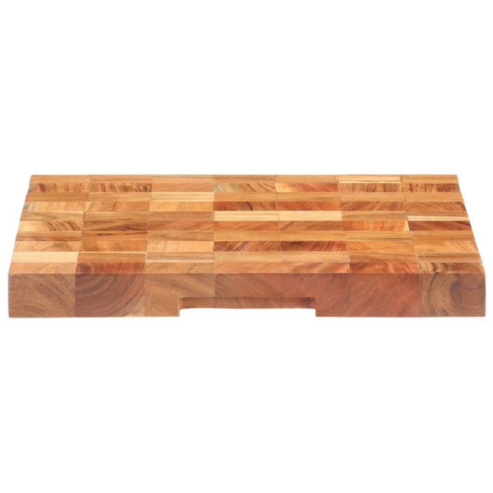 Chopping Board 50x34x3.8 Cm Solid Acacia Wood Xnlpix