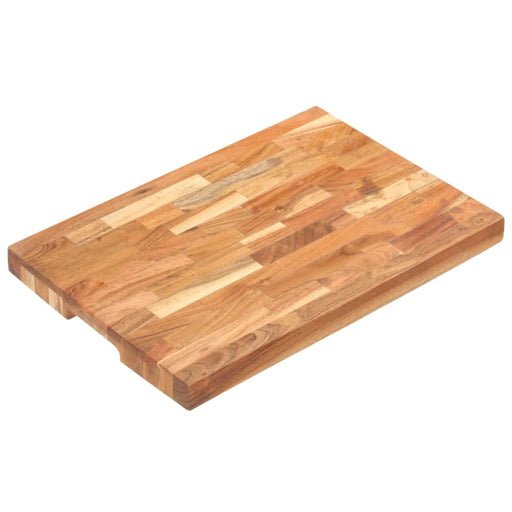 Chopping Board 50x35x4 Cm Solid Acacia Wood Xnlplk