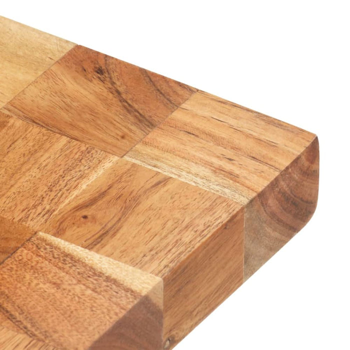 Chopping Board 60x40x3.8 Cm Solid Acacia Wood Xnlpit