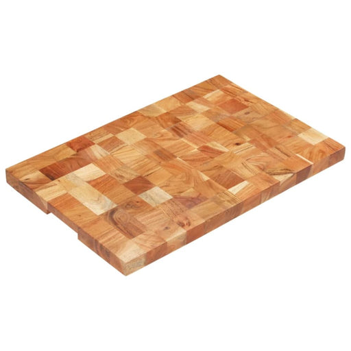 Chopping Board 60x40x3.8 Cm Solid Acacia Wood Xnlpit
