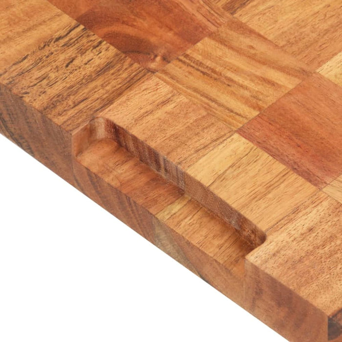 Chopping Board 60x40x3.8 Cm Solid Acacia Wood Xnlpit