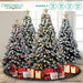 Christabelle Snow-tipped Artificial Christmas Tree 2.1m