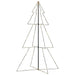 Christmas Cone Tree 240 Leds Indoor and Outdoor 118x180 Cm