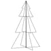 Christmas Cone Tree 240 Leds Indoor and Outdoor 118x180 Cm