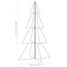 Christmas Cone Tree 360 Leds Indoor and Outdoor 143x250 Cm
