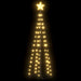 Christmas Cone Tree 70 Warm White Leds Decoration 50x120 Cm