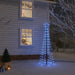 Christmas Cone Tree Blue 108 Leds 70x180 Cm Tatann