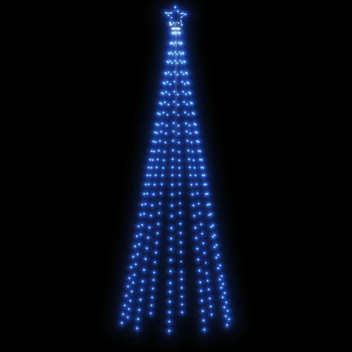 Christmas Cone Tree Blue 310 Leds 100x300 Cm Tatakx