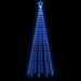 Christmas Cone Tree Blue 310 Leds 100x300 Cm Tatakx