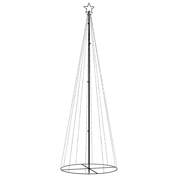 Christmas Cone Tree Blue 310 Leds 100x300 Cm Tatakx