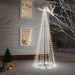 Christmas Cone Tree Cold White 310 Leds 100x300 Cm Tatako