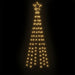 Christmas Cone Tree Warm White 108 Leds 70x180 Cm Tatanl