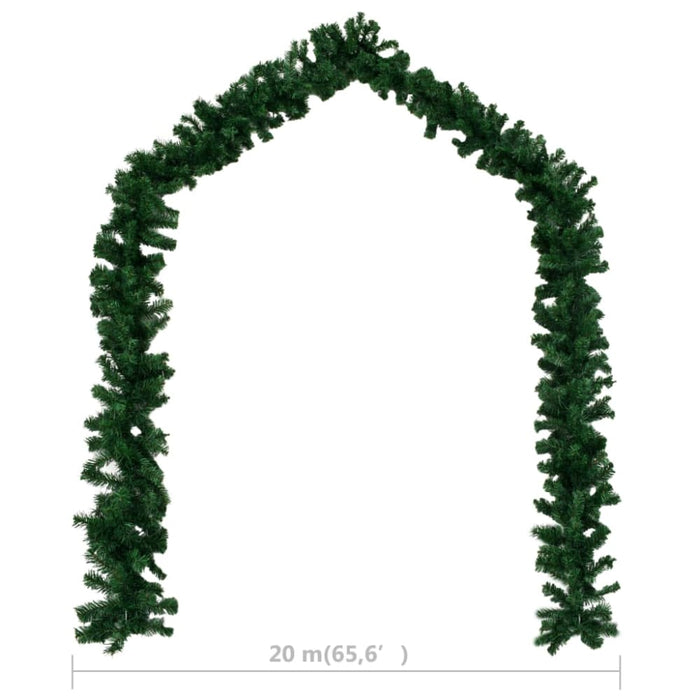 Christmas Garland Pvc 20 m Xalabp