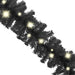 Christmas Garland with Led Lights 10 m Black Txkokb