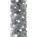 Christmas Garland with Led Lights 10 m Silver Txkxbp