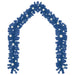 Christmas Garland with Led Lights 20 m Blue Txkoka