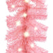 Christmas Garland with Led Lights 20 m Pink Txkxbb