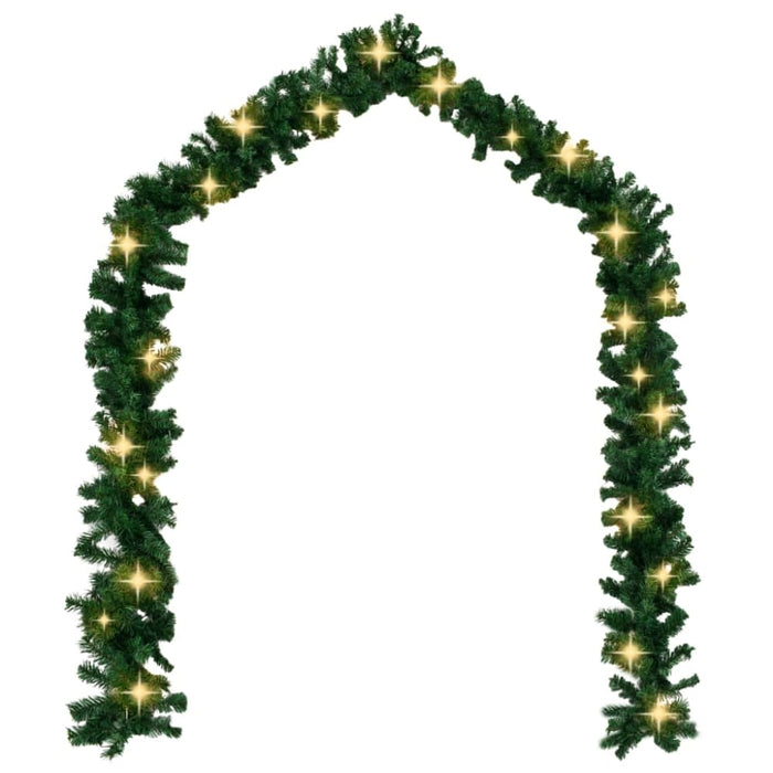 Christmas Garland With Led Lights 20 m Xaxaxp