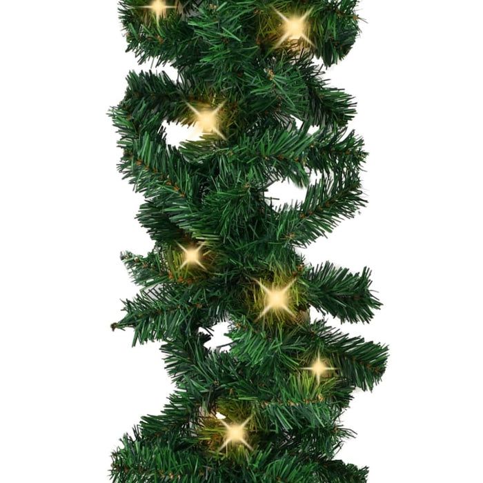 Christmas Garland With Led Lights 20 m Xaxaxp