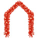 Christmas Garland With Led Lights 5 m Red Txkokp