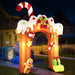 Christmas Inflatable Lighted 3m Xmas Penguin Garden Outdoor
