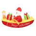 Goslash Picks Christmas Inflatable Santa Clau Boat 2.1m