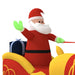 Christmas Inflatable Santa and Reindeer Decoration Led 130