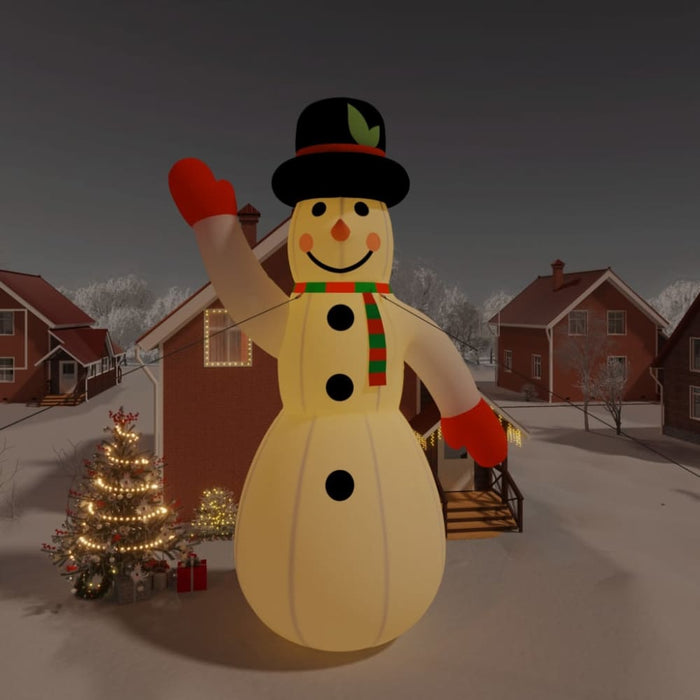 Christmas Inflatable Snowman with Leds 1000 Cm Tapxna