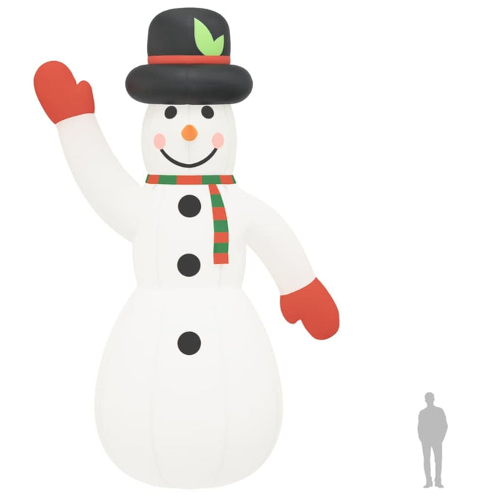 Christmas Inflatable Snowman with Leds 1000 Cm Tapxna