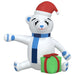 Christmas Inflatable Teddy Bear Led 180 Cm Tapxnn