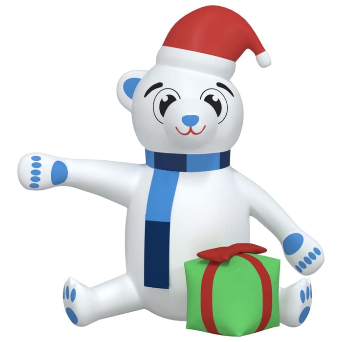 Christmas Inflatable Teddy Bear Led 240 Cm Tapxko