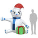 Christmas Inflatable Teddy Bear Led 240 Cm Tapxko