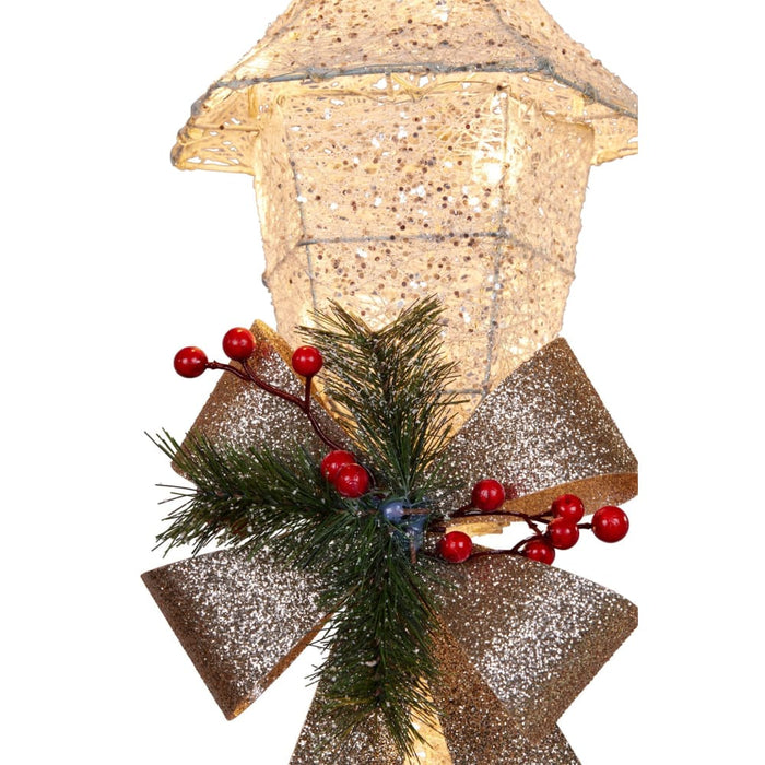 Christmas Lamp Post With Lights Indoor/outdoor 90cm