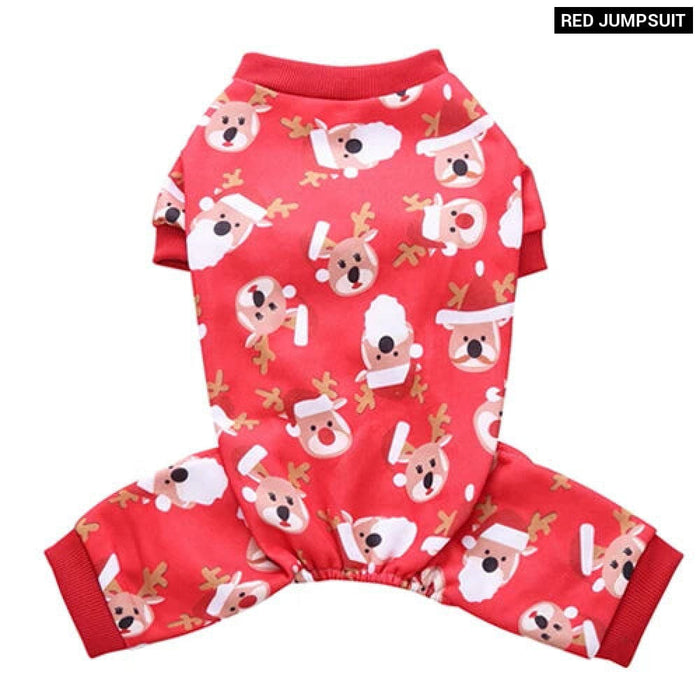 Christmas Pet Coat For Small Dogs