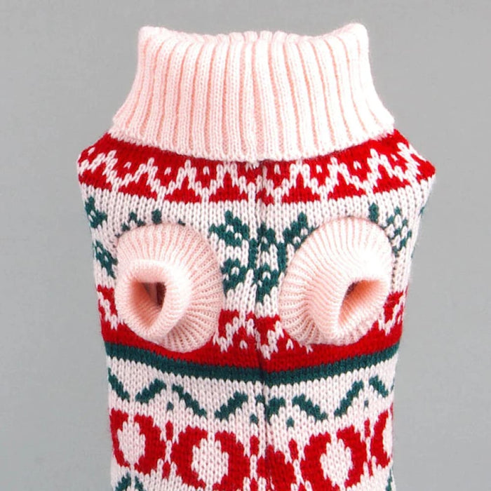 Christmas Pet Sweater For Small Dogs