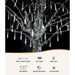 12m Christmas Shower Lights 960 Led Icicle Falling Rain