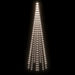 Christmas Tree on Flagpole Cold White 310 Leds 300 Cm Tatpxt