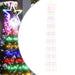 Christmas Tree Light 320 Leds Colourful 375 Cm Tplkxl