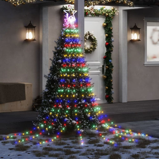 Christmas Tree Light 320 Leds Colourful 375 Cm Tplkxl