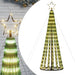 Christmas Tree Light Cone 275 Leds Warm White 180 Cm Tpnbla