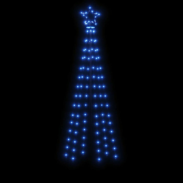 Christmas Tree with Spike Blue 108 Leds 180 Cm Tatppt