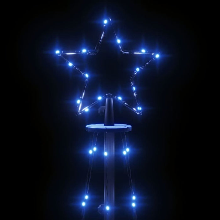 Christmas Tree with Spike Blue 108 Leds 180 Cm Tatppt