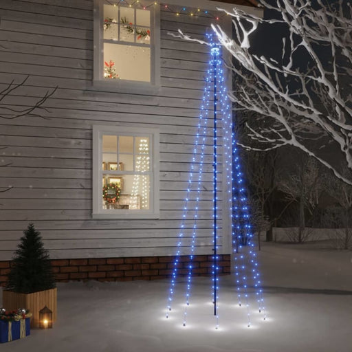 Christmas Tree With Spike Blue 310 Leds 300 Cm Tatppi
