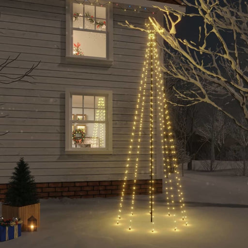 Christmas Tree With Spike Warm White 310 Leds 300 Cm Tatppa