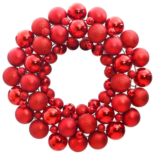 Christmas Wreath Red 45 Cm Polystyrene Tploxo