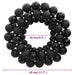 Christmas Wreath Black 45 Cm Polystyrene Tploxi