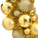 Christmas Wreath Gold 45 Cm Polystyrene Tploxb