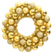 Christmas Wreath Gold 45 Cm Polystyrene Tploxb