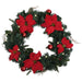 Christmas Wreath with Led Lights Green 60 Cm Pvc Txopoi